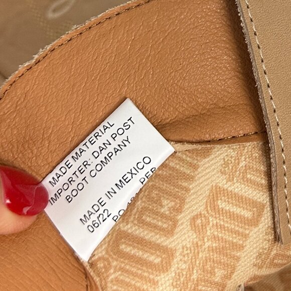 DINGO Heavens to Betsy Knee High Western Boot (Women) in Natural Size US 8 - Picture 9 of 9